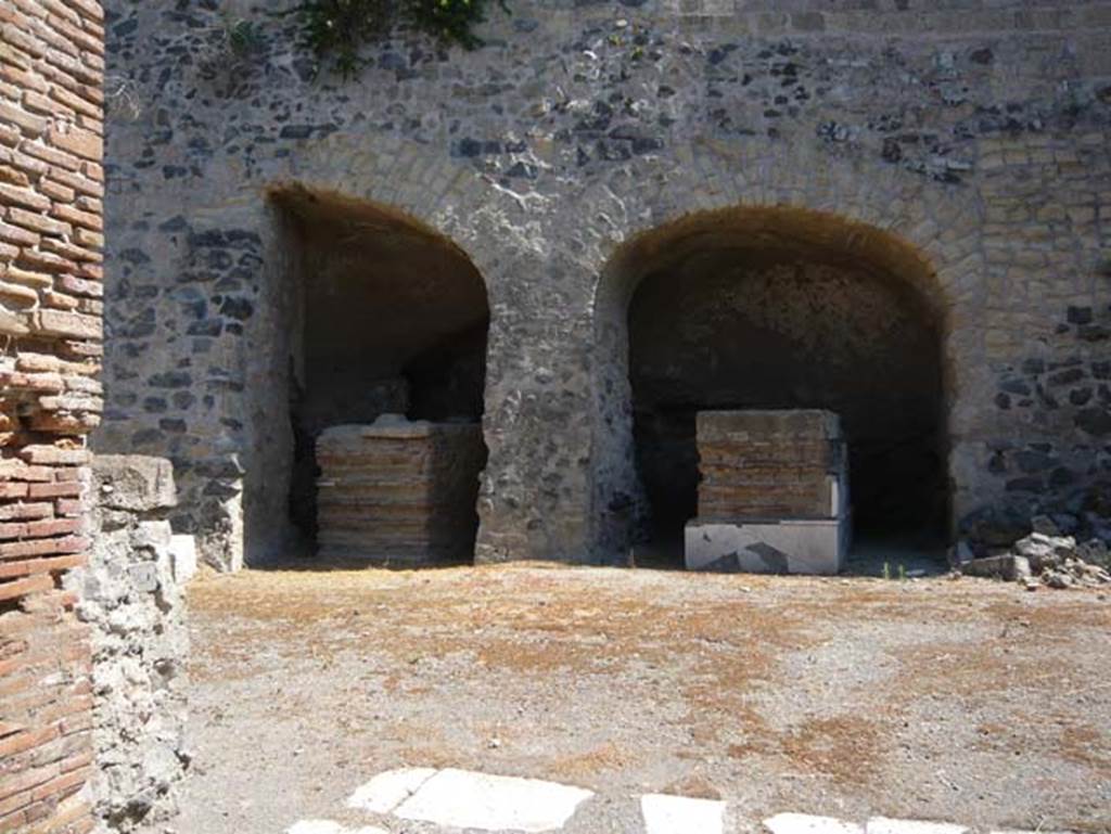 Herculaneum. August 2013. Looking north from near four-sided Arch. Photo courtesy of Buzz Ferebee.